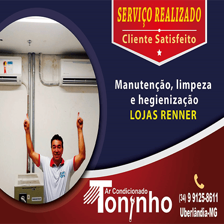 Ar condicionado Bairro Carajás Uberlândia MG