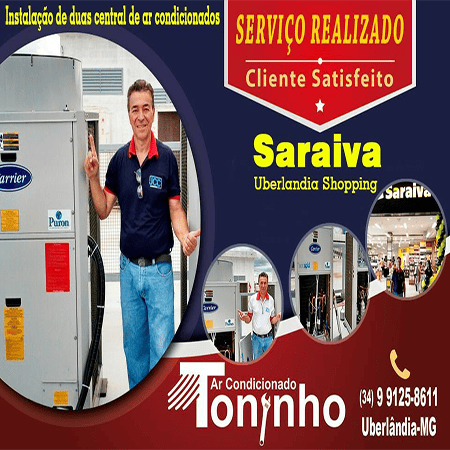 Ar condicionado Bairro Carajás Uberlândia MG